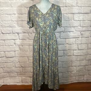 Mason & Belle prairie style floral maxi dress